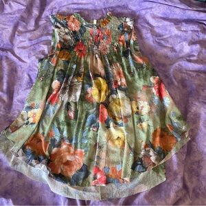 Deletta Floral Sleeveless Top
